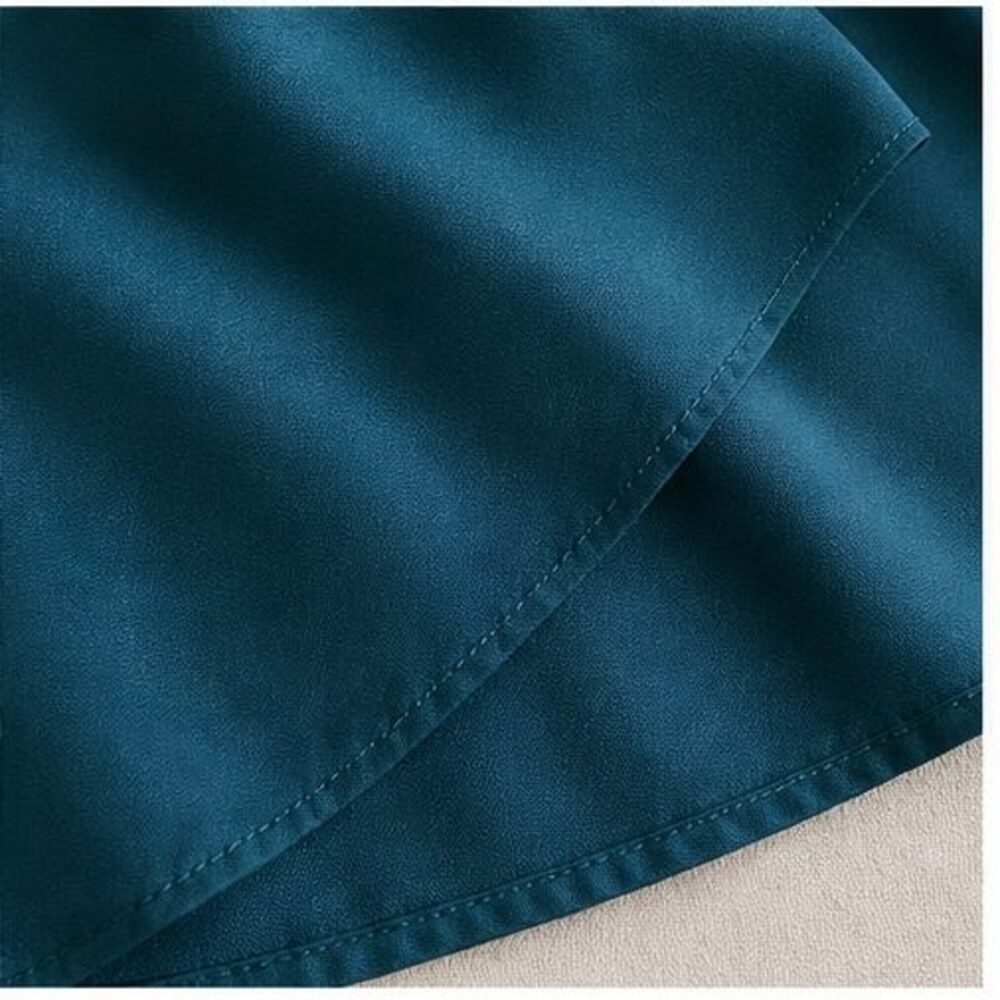 Teal Ruffle Blouse - Picture 6 of 6